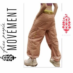 Free People Movement Jogger Pants Cargo Hiking Baggy Spring Forward Granolagirl